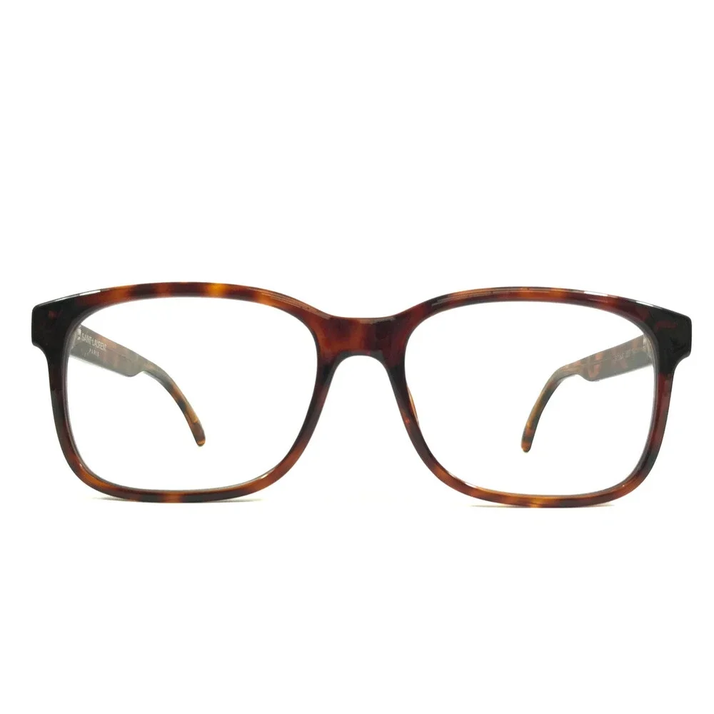 Saint Laurent Eyeglasses Frames SL336/F 003 Havana Rectangle Full Rim 56-17-145